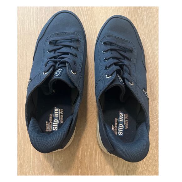 Skechers Women's BOBS D'Vine - So Devoted Navy Slip-Ins Shoes 114826W.NVY 8.5 - Picture 5 of 9